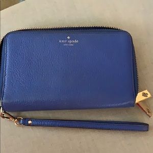 Royal Blue Kate Spade Wallet